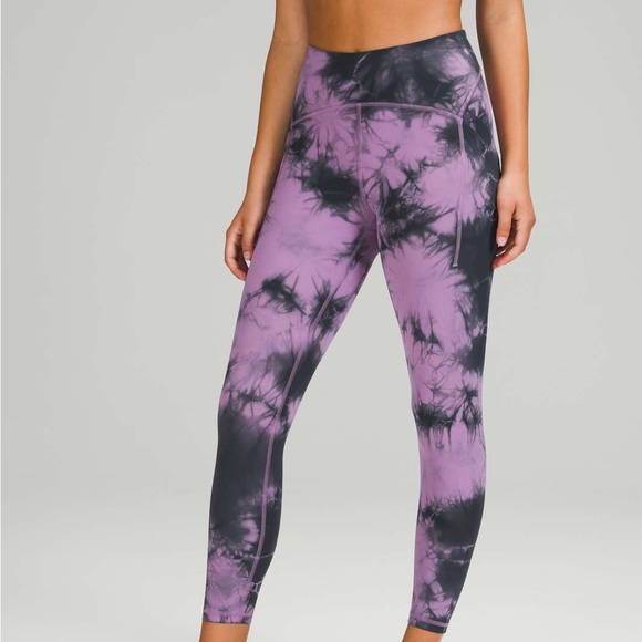 💜 Lululemon tie dye leggings - Picture 1 of 4